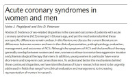 Image of Acute coronary syndromes in women and men