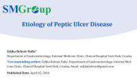 Image of Etiology of Peptic Ulcer Disease