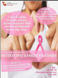 Image of Knowledge Sharing Session : Deteksi Dini Kanker Payudara