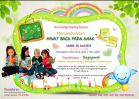 Image of Knowledge Sharing Session : Menumbuhkan Minat Baca Pada Anak