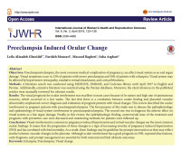 Image of Preeclampsia Induced Ocular Change