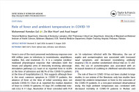 Image of Role of fever and ambient temperature in COVID-19