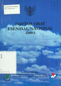 Image of Daftar Obat Esensial Nasional 2002