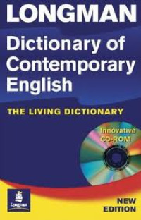 Image of Longman dictionary of contemporary English - new edition