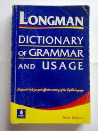 Image of Longman dictionary of grammar and usage