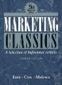 Image of Marketing Classics: A Selection of Influential Articles