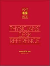 Image of Physicians Desk Reference 2008, ed 62