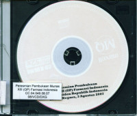 Image of VCD Peresmian Pembukaan Munas XIII (GP) Farmasi Indonesia 2007