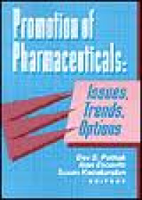 Image of Promotion of pharmaceuticals: issues, trends, options