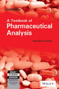 Image of A Textbook of pharmaceutical analysis