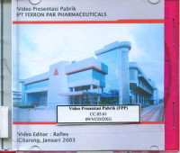 Image of Video Presentasi Pabrik PT Ferron Par Pharmaceuricals